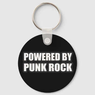Typ Mädchen mit PUNK ROCK Musik Schlüsselanhänger