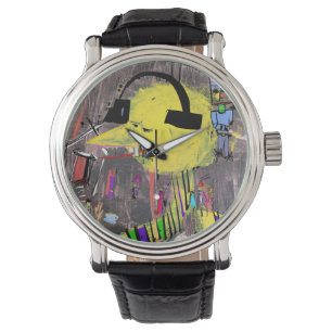 TYP MIT HEADPHONEN ARMBANDUHR