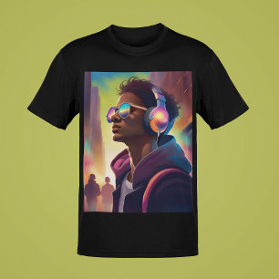 Typ Musikportrait Cool Swag Young Typ Style T-Shirt