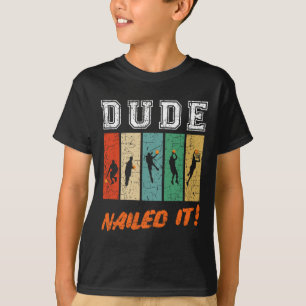 Typ nagelte It Baller Sport Lover Basketball Playa T-Shirt