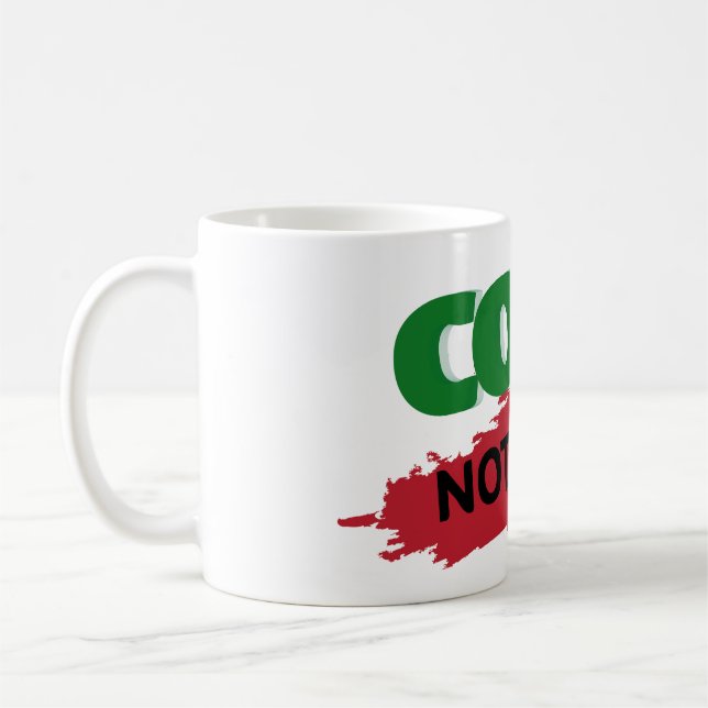 Typ-perfektes cooles kaffeetasse (Links)