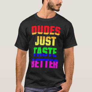Typ probieren einfach besseren LGBT-Gay Pride T-Shirt