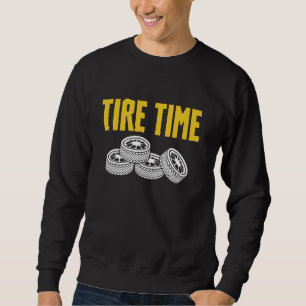 Typ-Rims für die Reifenzeit Sweatshirt