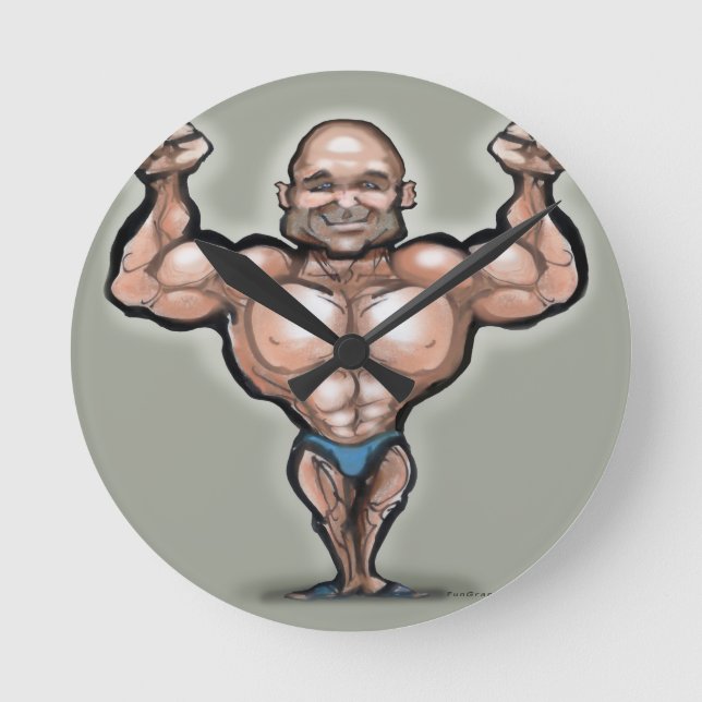 Typ Runde Wanduhr (Vorderseite)