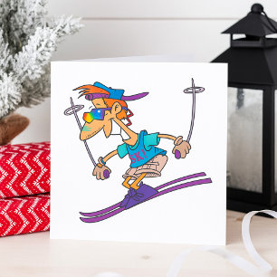 Typ Skiing Einladungen