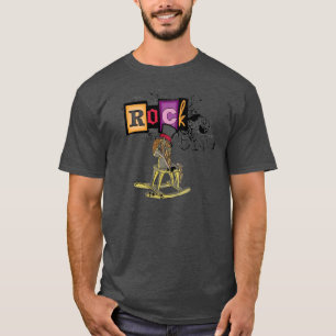 Typ Spaß Rock auf Pferd T T-Shirt