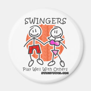 Typ-Spiel-Brunnen zusammen Magnet