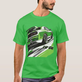 Typ Turbo Sports Race Car T-Shirt