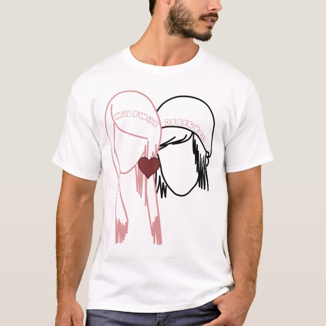 Typ und Mädchen T-Shirt (Vorderseite)