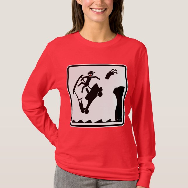 TYP weg vom deck-4 T-Shirt (Vorderseite)