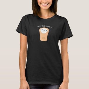 Typ Wo ist mein Rollstuhl Spaß Amputierte T-Shirt