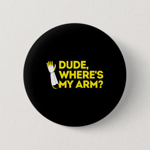 Typ, wo meine Arm-Amputierte-Behinderung-Bewusstse Button