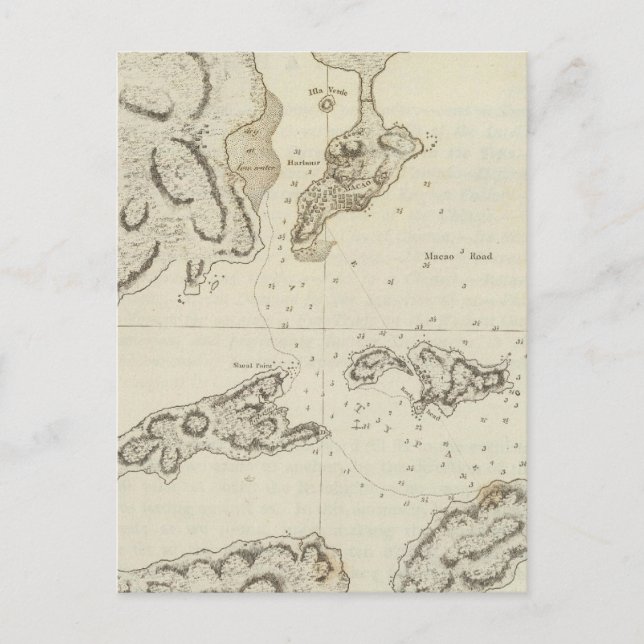 Typa, Macao, China Postkarte (Vorderseite)