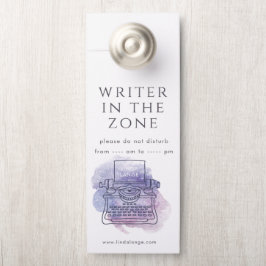 Type Writer Author Office Hotel Apartment Türanhänger