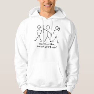 Typen… Chillax, habe ich Ihre Rückseiten! Hoodie