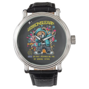 TYPEN DIE ZUKUNFT MIT EINER LEHRE DBEWATCHEN ARMBANDUHR