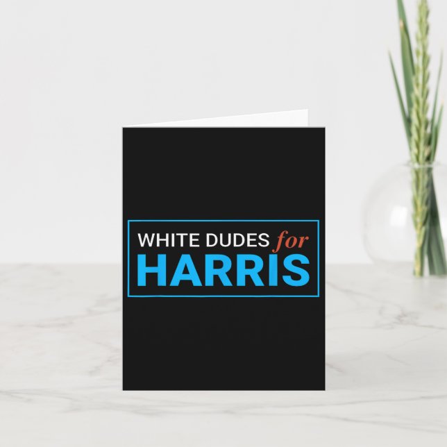 Typen für Kamala Harris 12 Karte (Vorderseite)