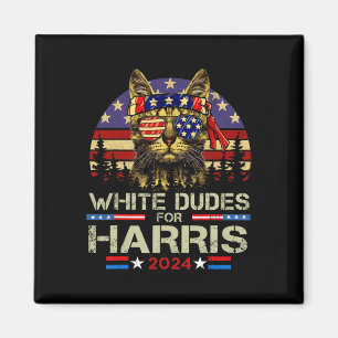 Typen für Kamala Harris Kinderlose Katzenlady für Magnet