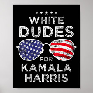 Typen für Kamala Harris Sungles Retro Poster