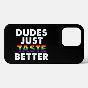 Typen probieren nur bessere Gay Pride Geschenke Id Case-Mate iPhone Hülle