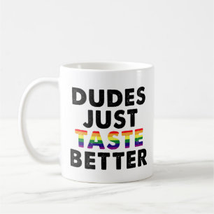 Typen probieren nur bessere Gay Pride Geschenke Id Kaffeetasse