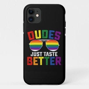 Typen schmecken einfach besser Lustiger Schwuler L Case-Mate iPhone Hülle