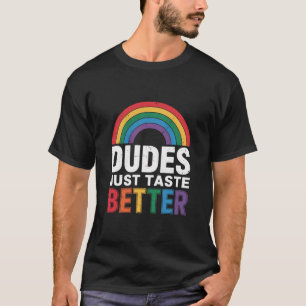 Typen schmecken einfach besser Lustiges Schwules S T-Shirt