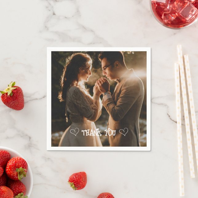 Typenfotografie des Fotos Serviette (Beispiel)