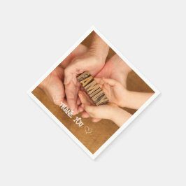 Typenfotografie des Fotos Serviette