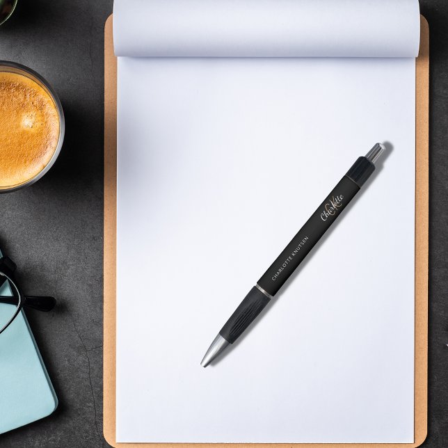 Typenschrift für schwarzes Gold Kugelschreiber (Von Creator hochgeladen)