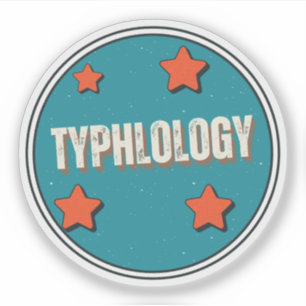 Typhlologie Aufkleber