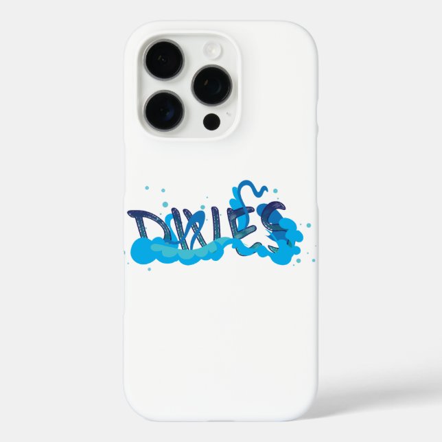 Typhografischer Text Case-Mate iPhone Hülle (Rückseite)