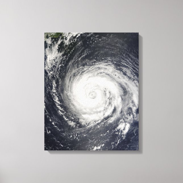 Typhoon Fitow Leinwanddruck (Vorderseite)