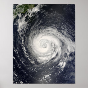 Typhoon Fitow Poster