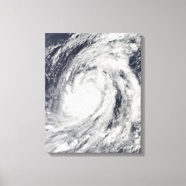 Typhoon Lupit Leinwanddruck (Vorderseite)