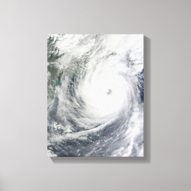 Typhoon Megi 2 Leinwanddruck (Vorderseite)