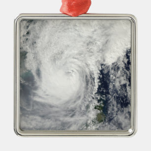 Typhoon Megi 3 Ornament Aus Metall