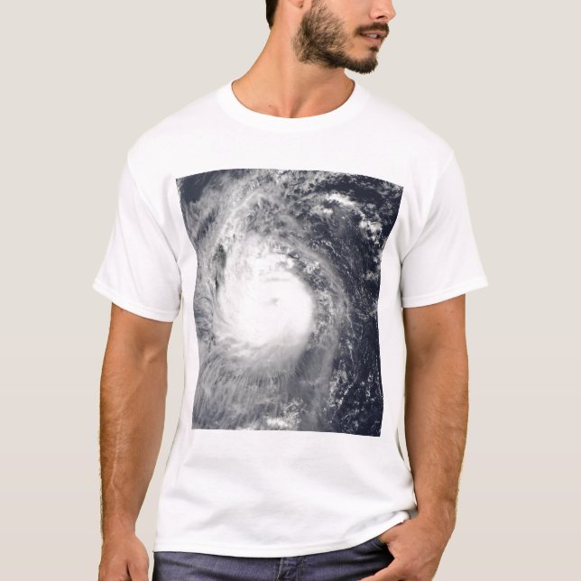 Typhoon Mirinae in Richtung Westen T-Shirt (Vorderseite)