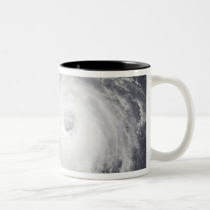 Typhoon Phanfone Zweifarbige Tasse