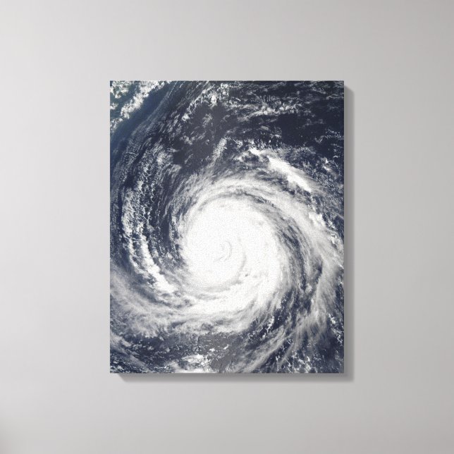 Typhoon Rusa Leinwanddruck (Vorderseite)