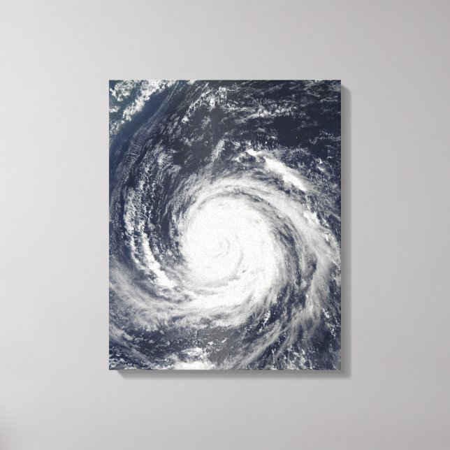 Typhoon Rusa Leinwanddruck (Vorderseite)