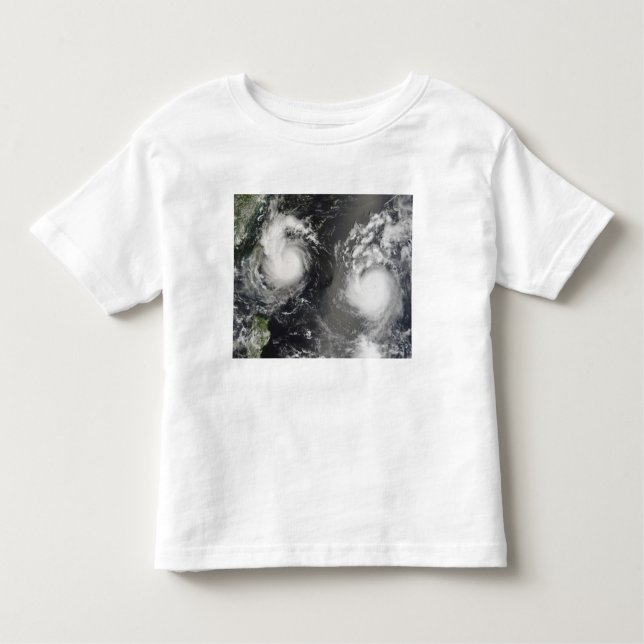 Typhoon Saomai und Tropensturm Bopha Kleinkind T-shirt (Vorderseite)