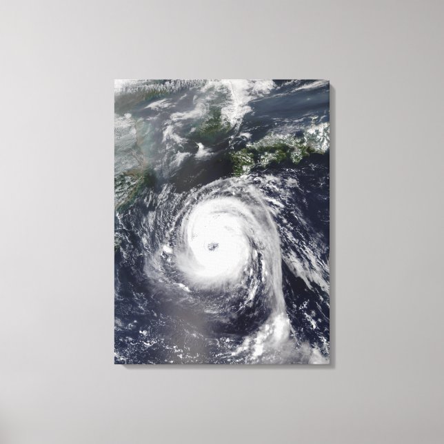 Typhoon Sinlaku 2 Leinwanddruck (Vorderseite)