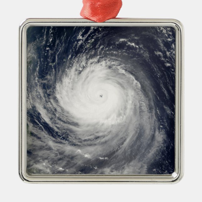 Typhoon Talim Ornament Aus Metall (Vorne)