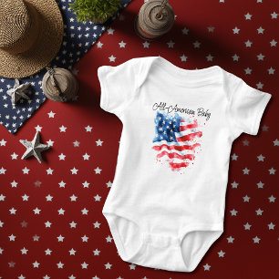 Typisch amerikanisch baby strampler