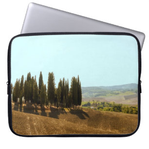 Typische Landschaften für die Provinz Siena in der Laptopschutzhülle