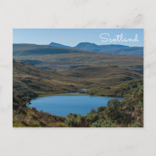 Typische schottische Highlands-Landschaft - Schott Postkarte