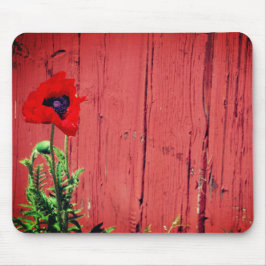 Typische schwedische Falun Farben, rot Farbe Mousepad