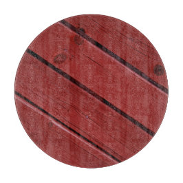 Typische schwedische Falun Farben, rot Farbe Schneidebrett