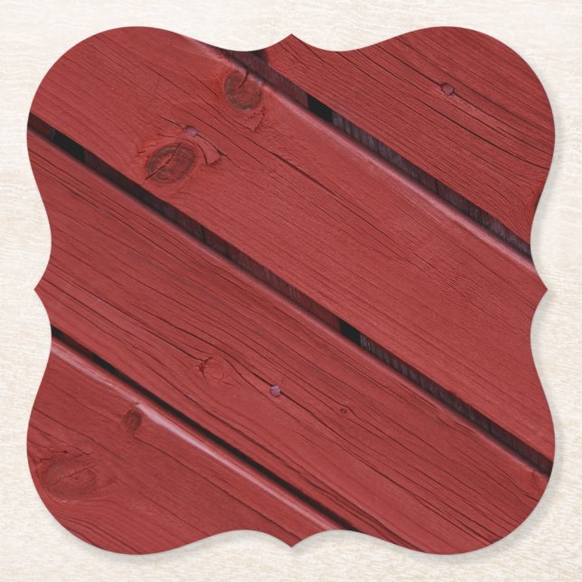 Typische schwedische Falun Farben, rot Farbe Untersetzer (Vorderseite)